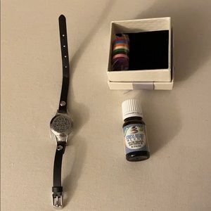 Essential Oil Diffuser Bracelet and Essential Oil